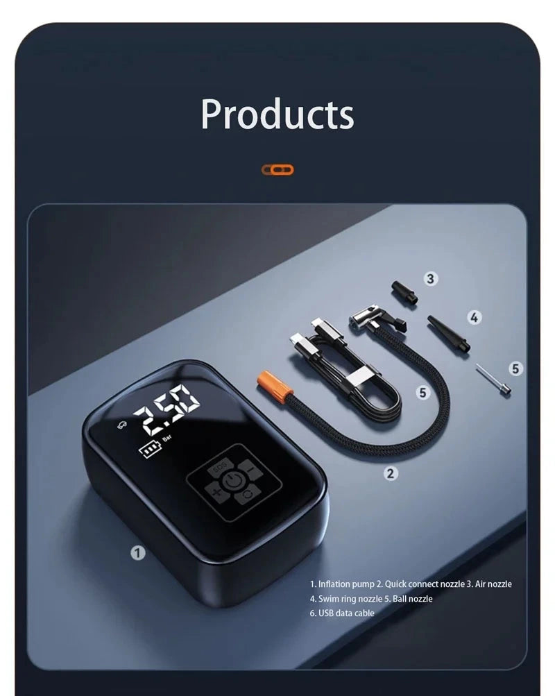 Car Wireless Air Portable Inflatable Instrument